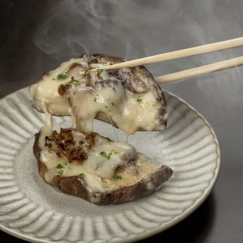 ゴーダチーズ 冷めても美味しい お弁当のおかずにも カリカリ とろ り 椎茸のチーズ焼き しまねおおなんチーズ工房 ゴーダチーズ 冷めても美味しい お弁当のおかずにも カリカリ とろ り 椎茸のチーズ焼き しまねおおなんチーズ工房