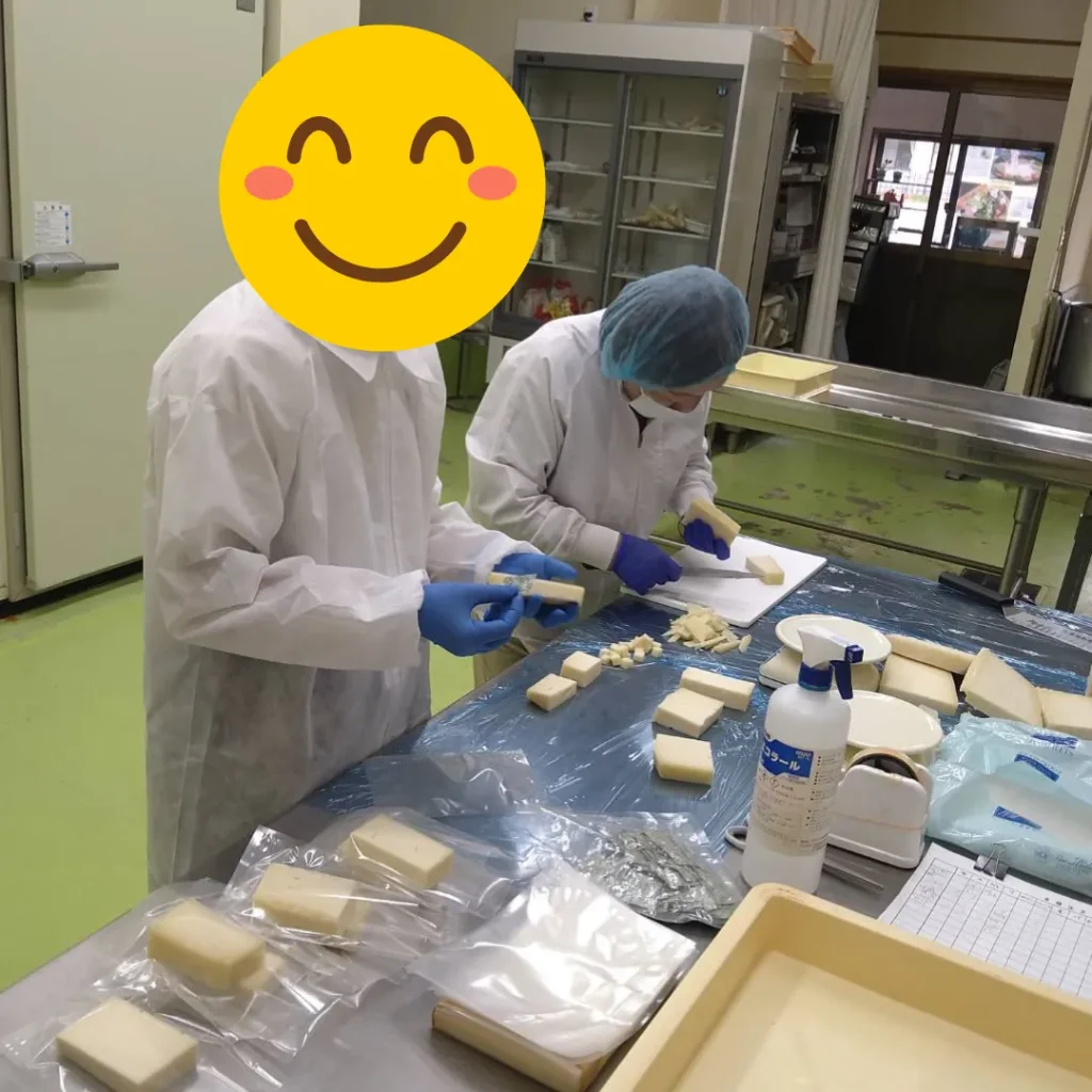 しまねおおなんチーズ工房：チーズ作り体験